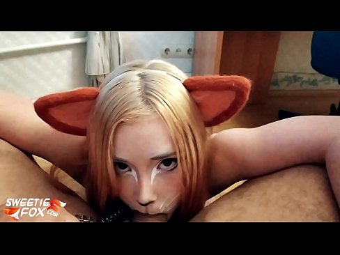 ❤️ Kitsune înghite pula și ejaculează în gură ❤️  at ro.amourpassionfever.ru ️❤